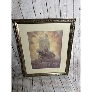 Toby Bluth Cinderella They Live Happily Ever After RARE Framed Art Print